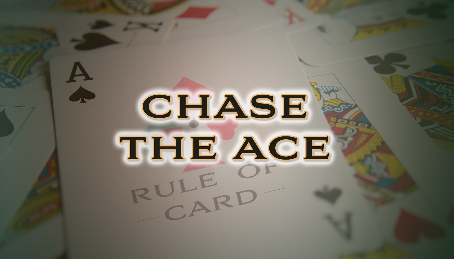 Playing the card game Chase the Ace