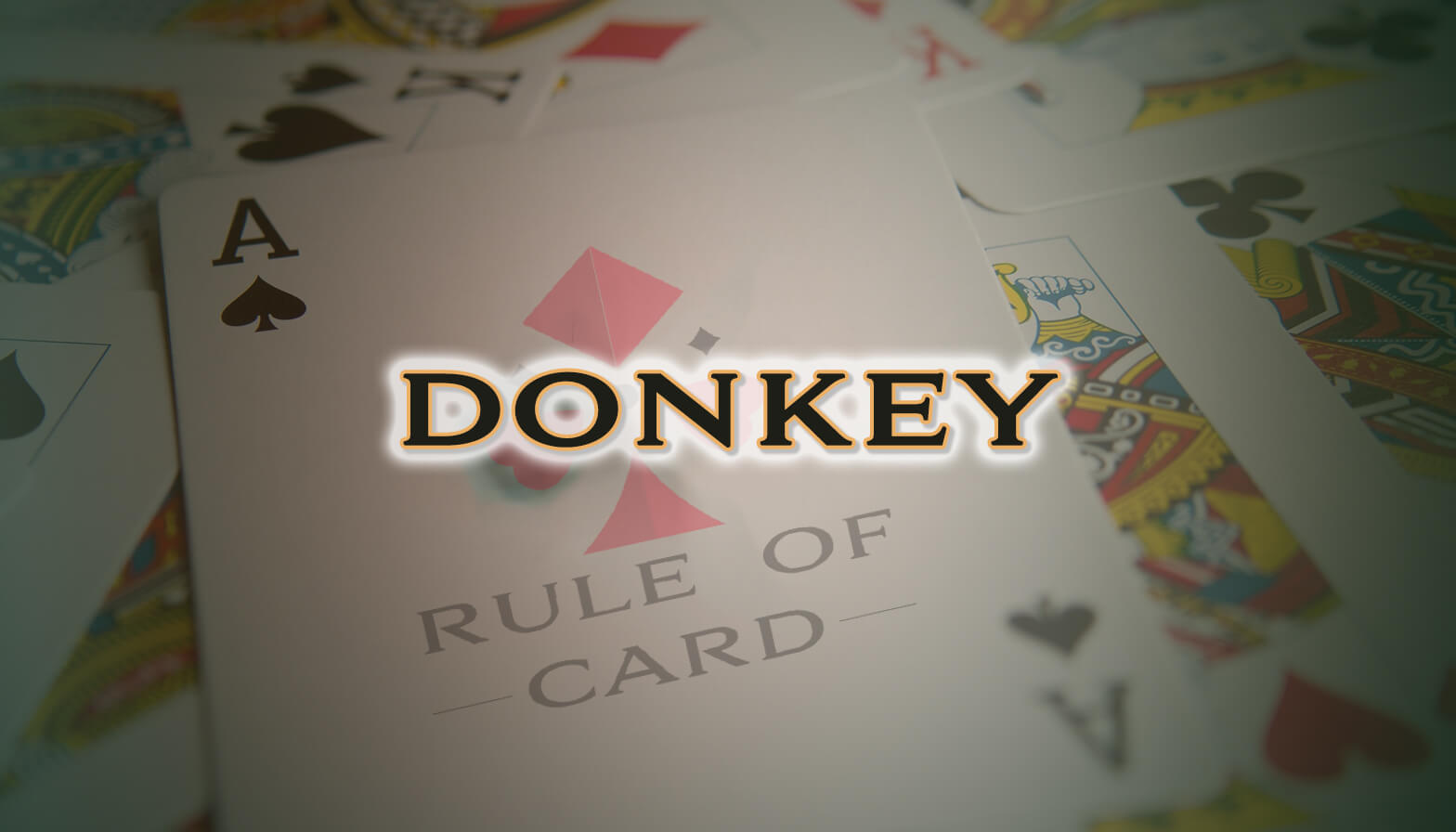 Playing the card game Donkey