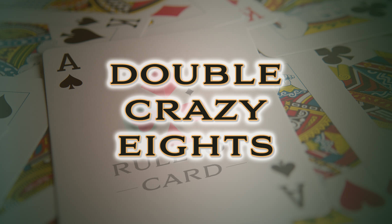 Playing the card game Double Crazy Eights