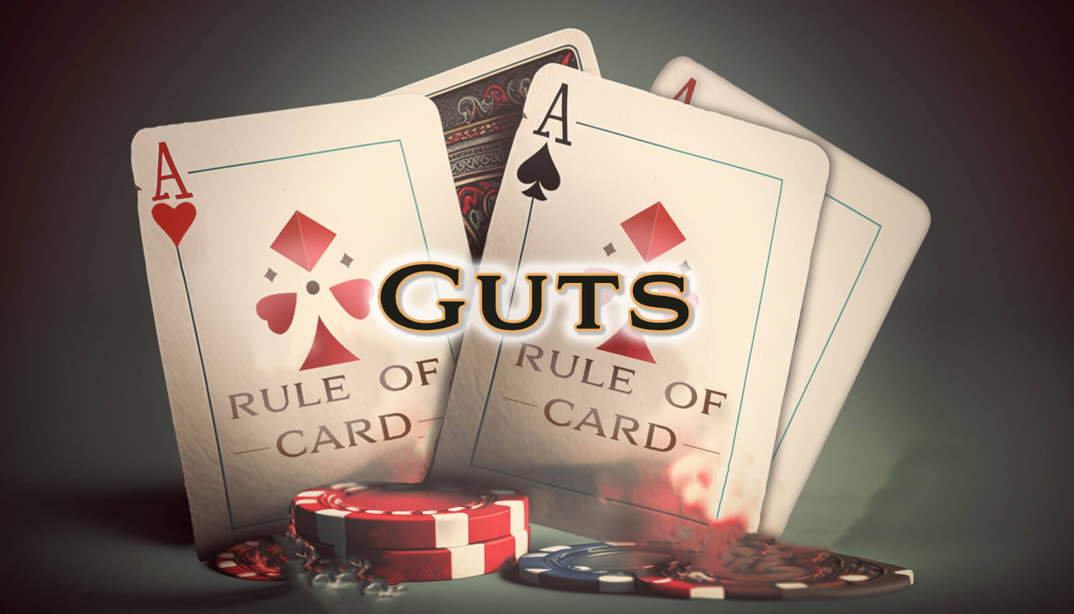 Playing the card game Guts