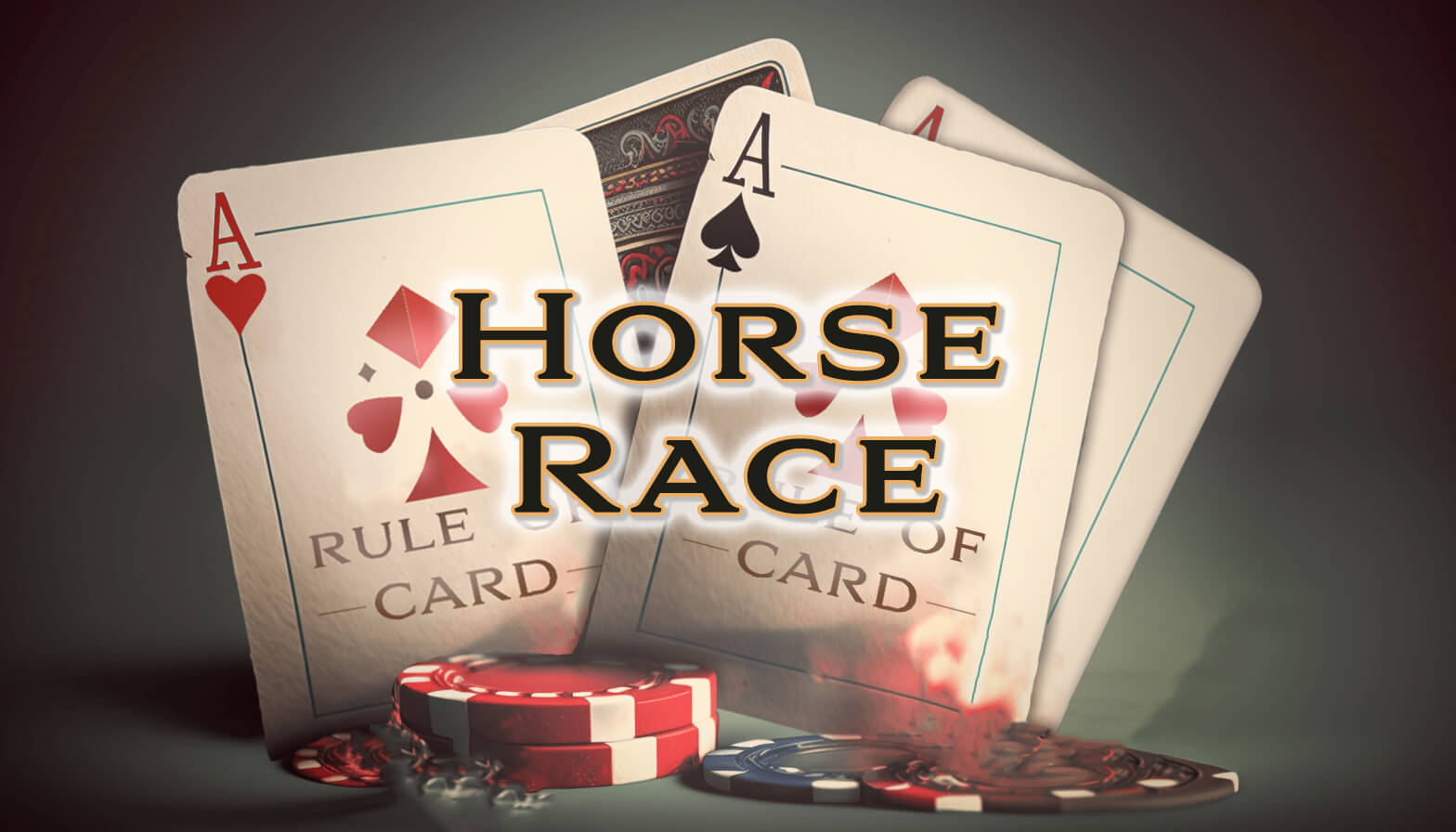 Playing the card game Horse Race