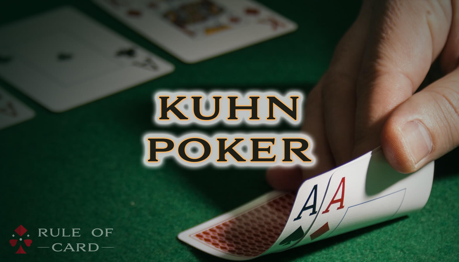 Playing the card game Kuhn Poker