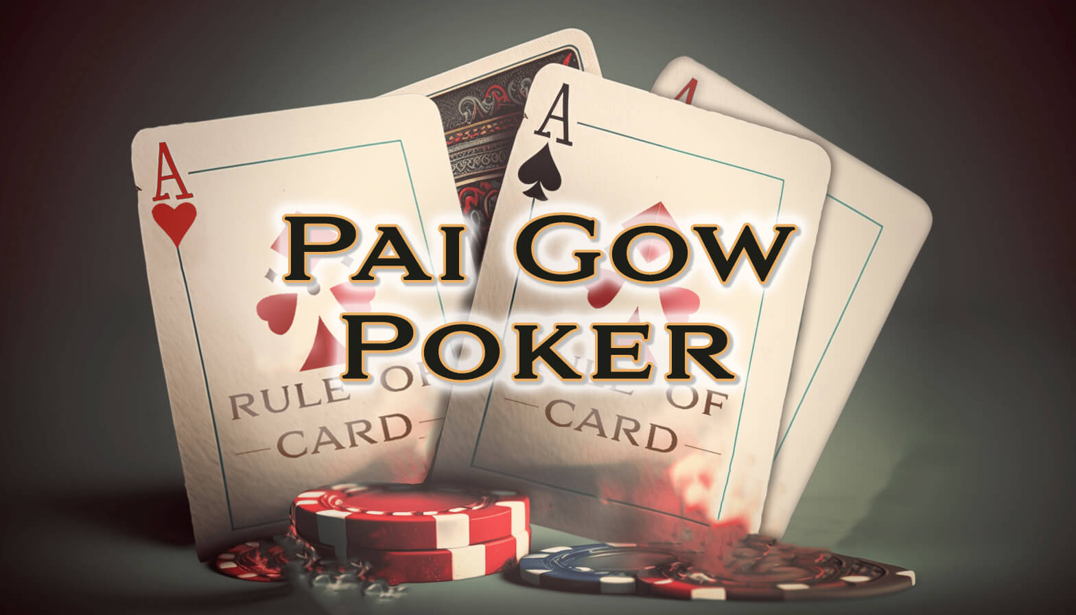 Playing the card game Pai Gow Poker