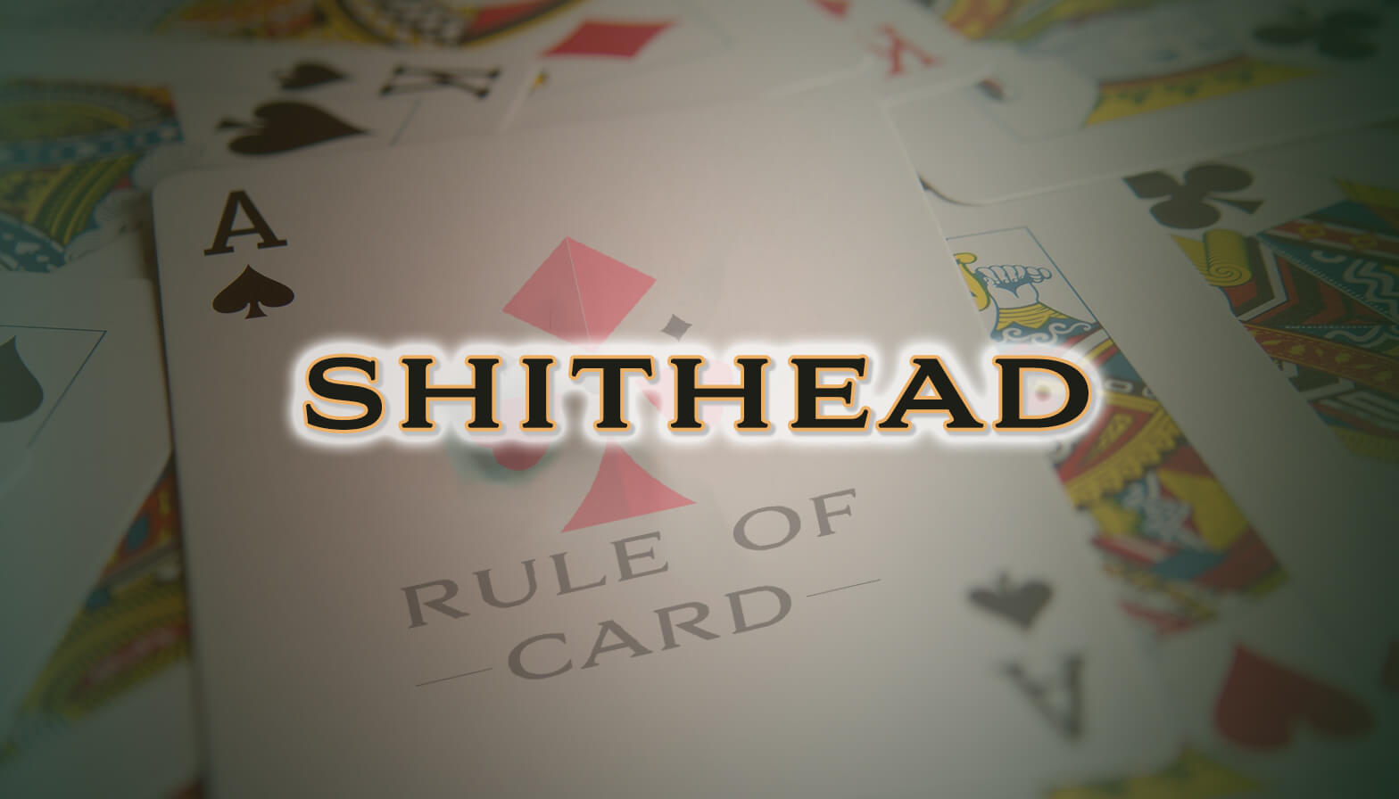 Playing the card game Shithead