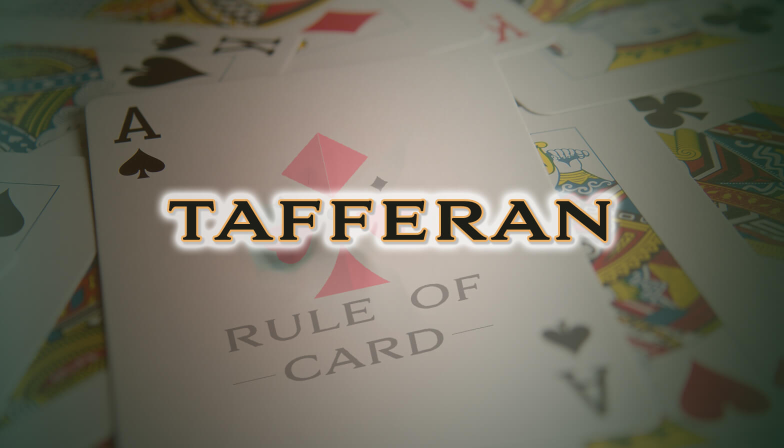 Playing the card game Tafferan