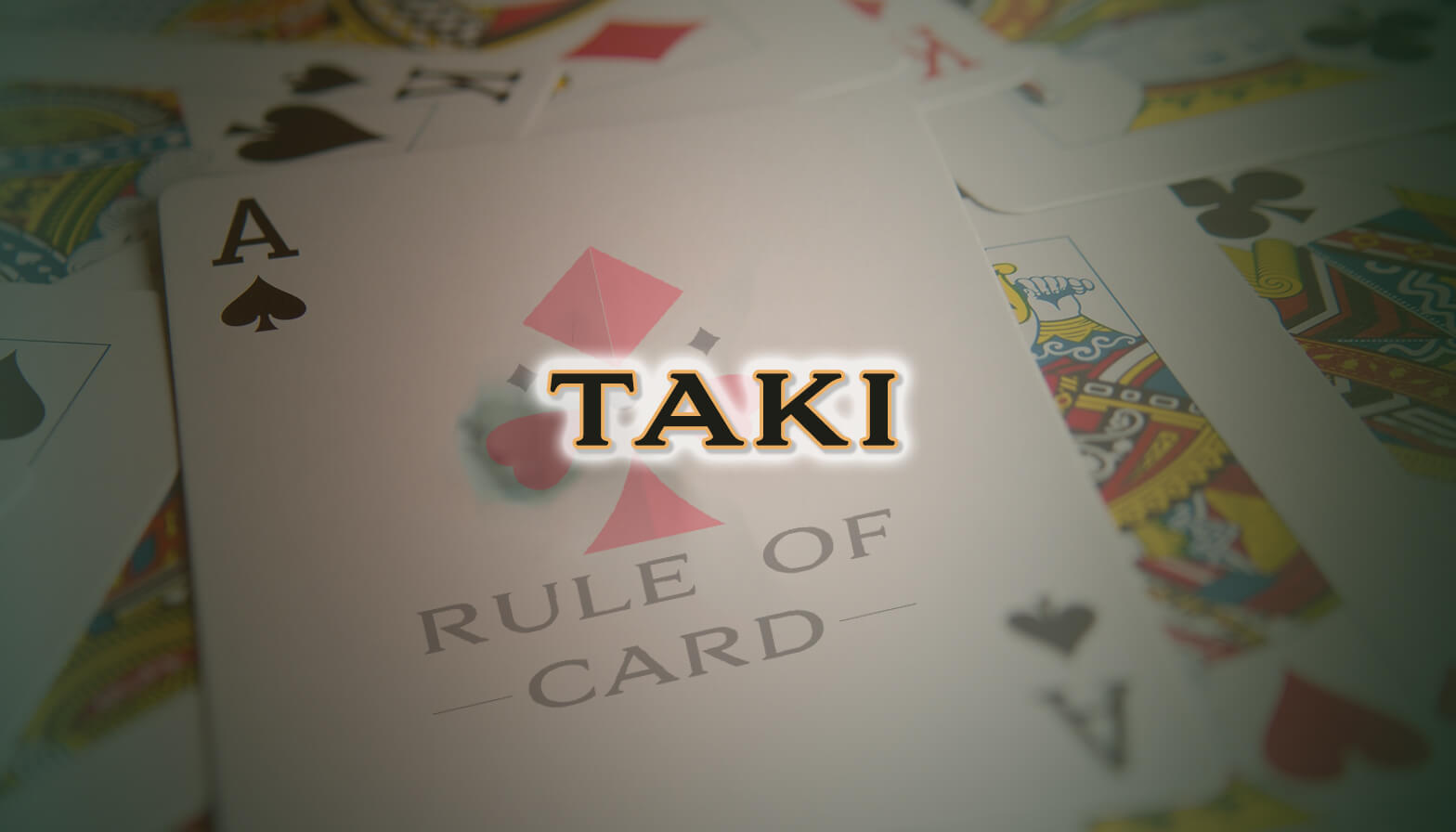 Playing the card game Taki