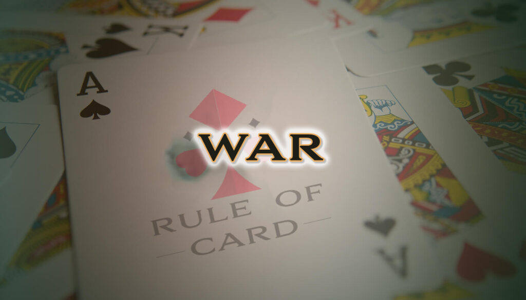 Playing the card game War