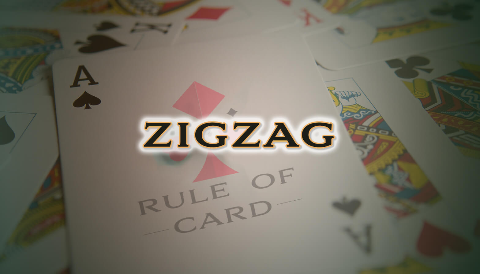 Playing the card game Zigzag